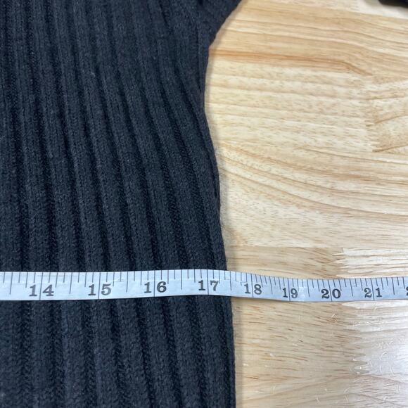 Toccin NY NWT Ribbed Open-front Bracelet-sleeve Whitney Topper Black Size XS/S - Picture 7 of 10